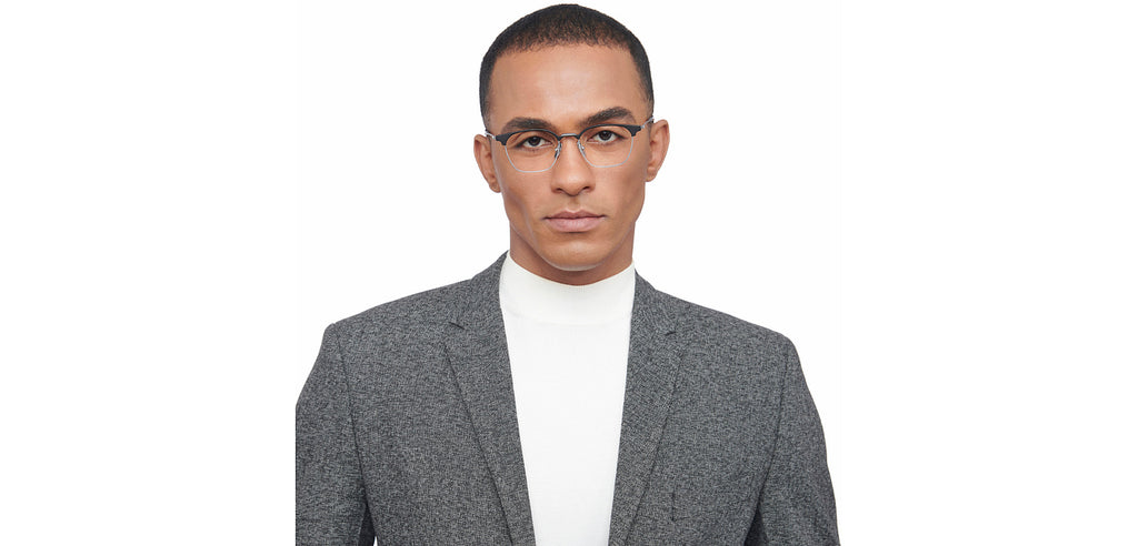 Dual Tone-Frame Clubmaster--EG