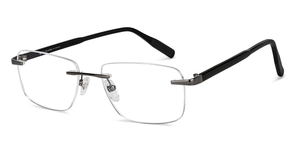John Jacobs Eyeglasses-Frame Rectangle--EG