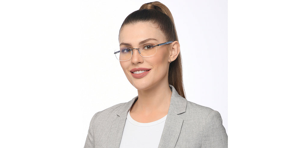 Eyeglasses-Frame Rectangle--EG