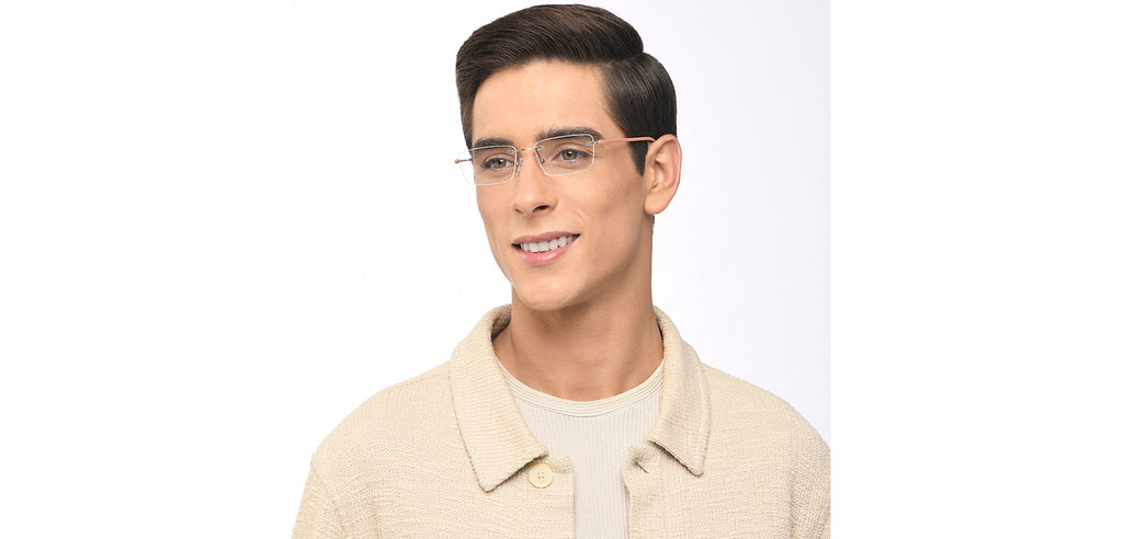 Rectangle Eyeglasses-Frame Rectangle--EG