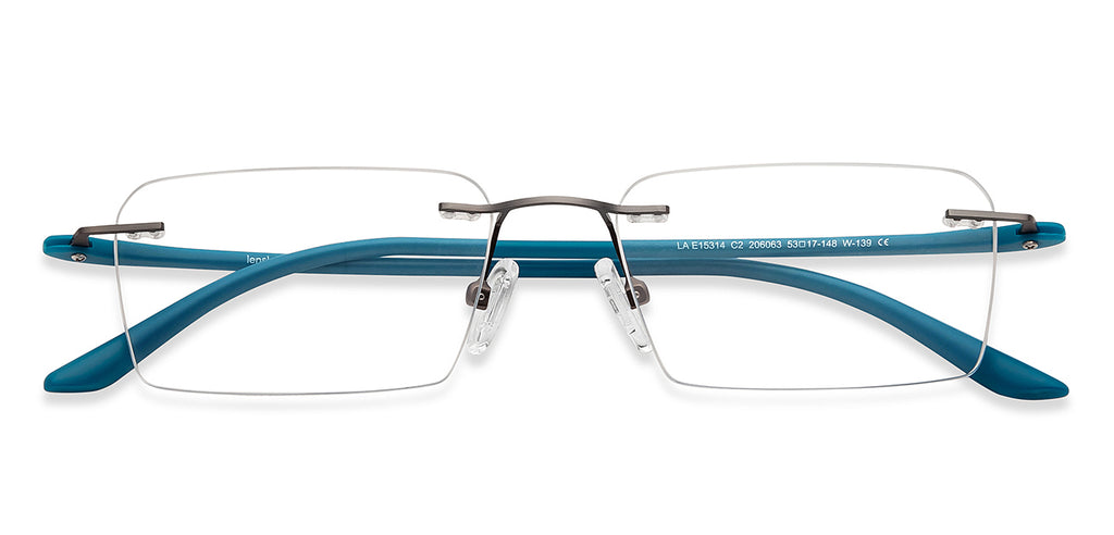 Eyeglasses-Frame Rectangle--EG