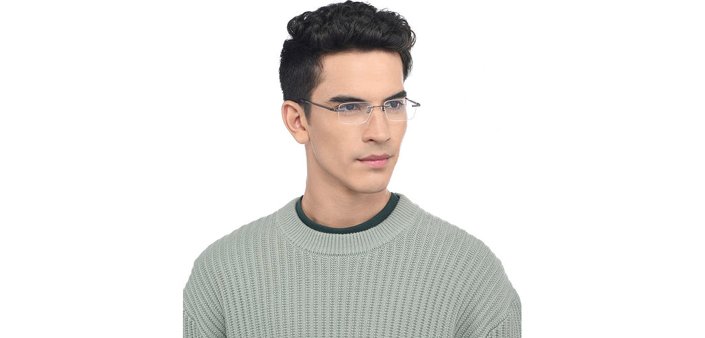 Vincent Chase Eyeglasses-Frame Rectangle--EG