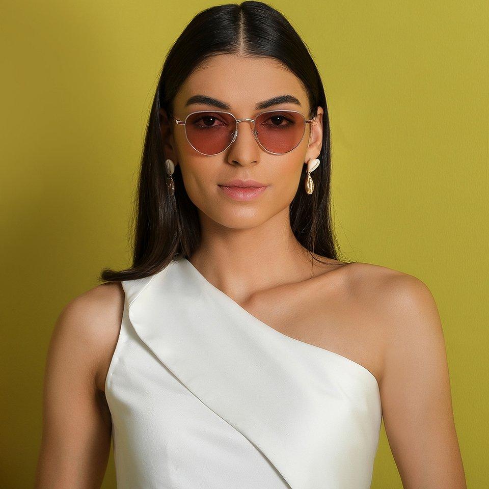 John Jacobs Sunglasses-Frame Aviator--SG