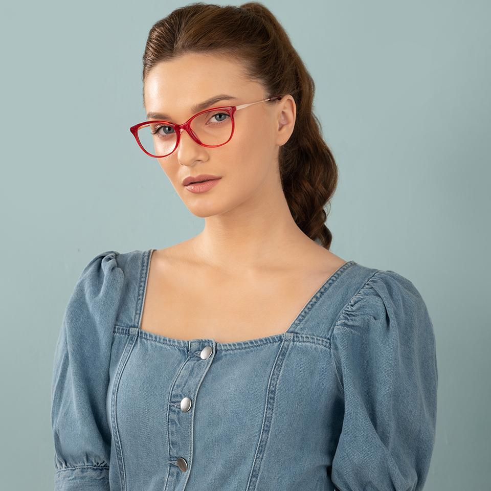 Eyeglasses-Frame Cat Eye--EG