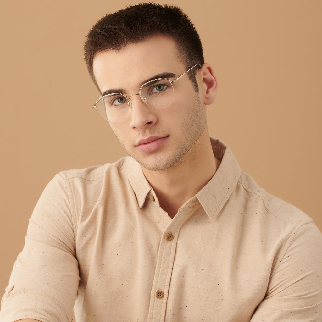 Dual Tone-Frame Round--EG