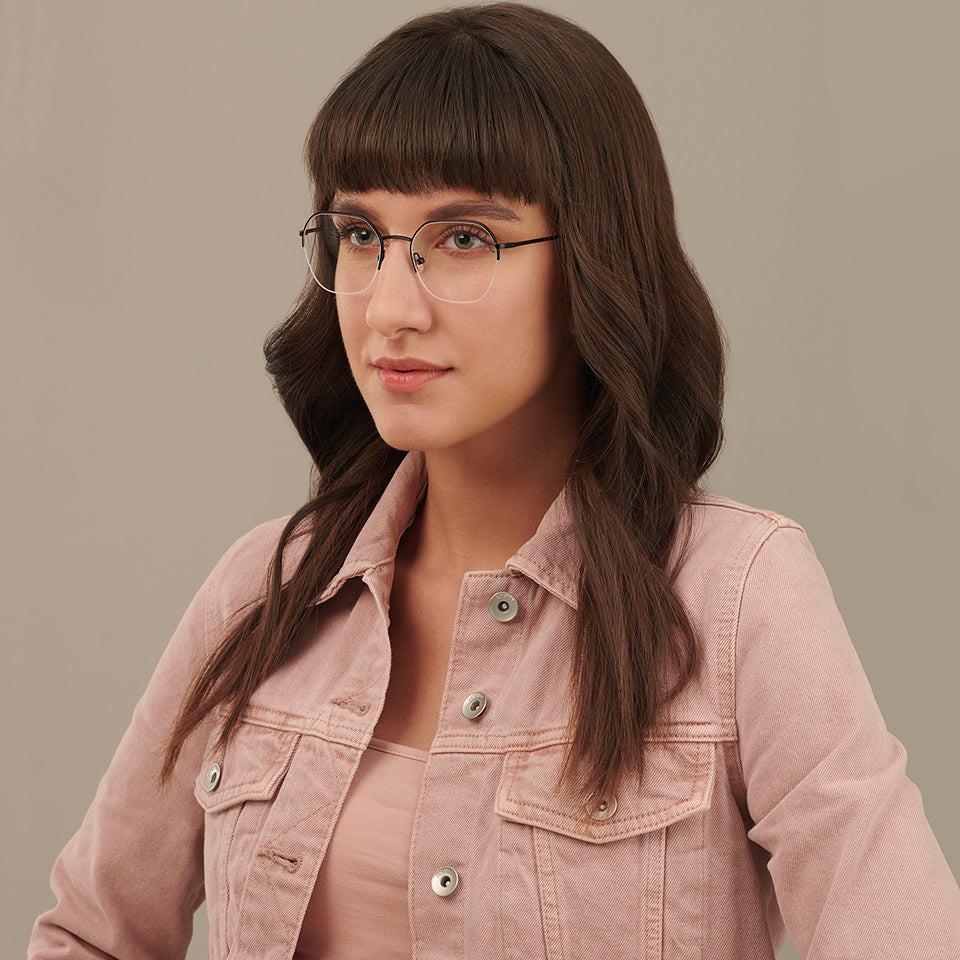 Dual Tone-Frame Hexagonal--EG