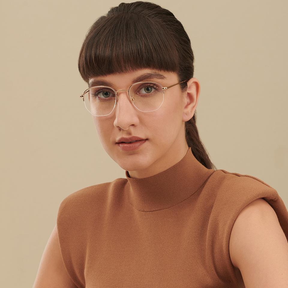 Dual Tone-Frame Round--EG