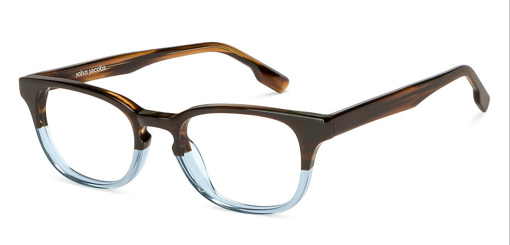 Dual Tone-Frame Wayfarer--EG
