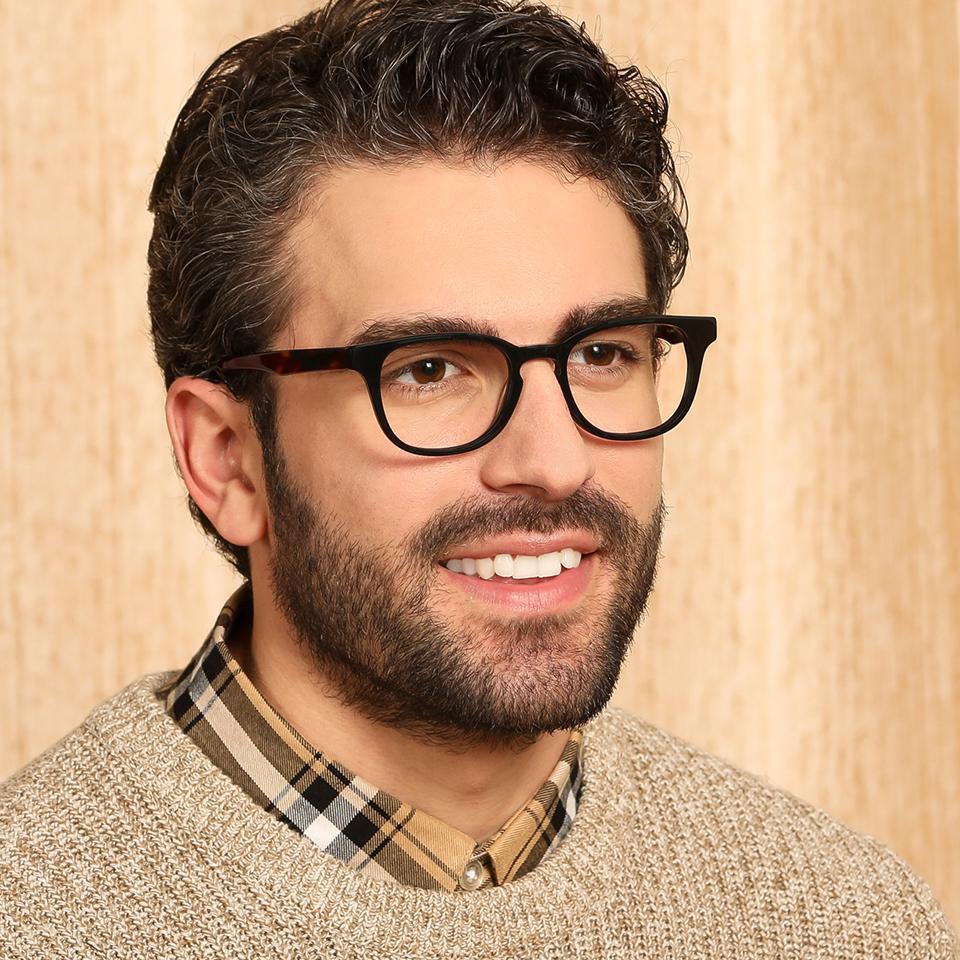 John Jacobs Eyeglasses-Frame Wayfarer--EG