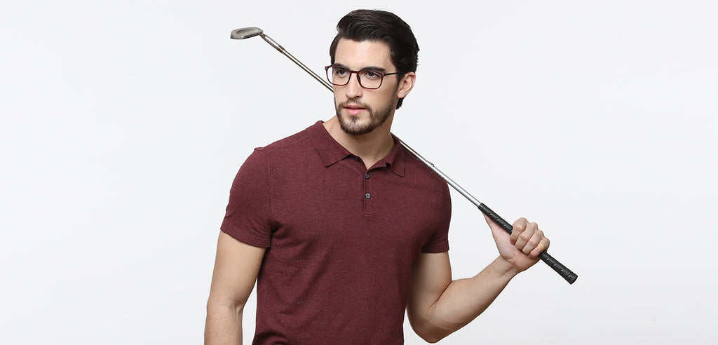 Dual Tone-Frame Wayfarer--EG