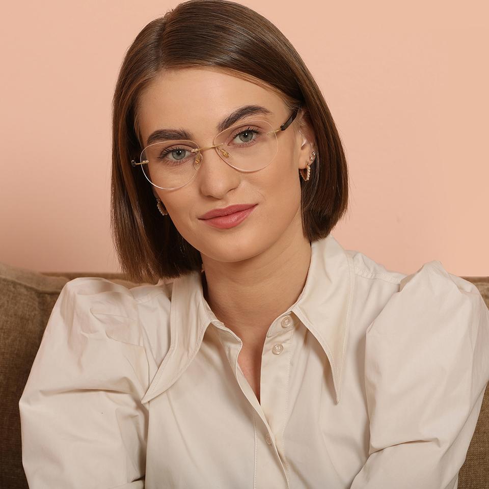 Dual Tone-Frame Aviator--EG