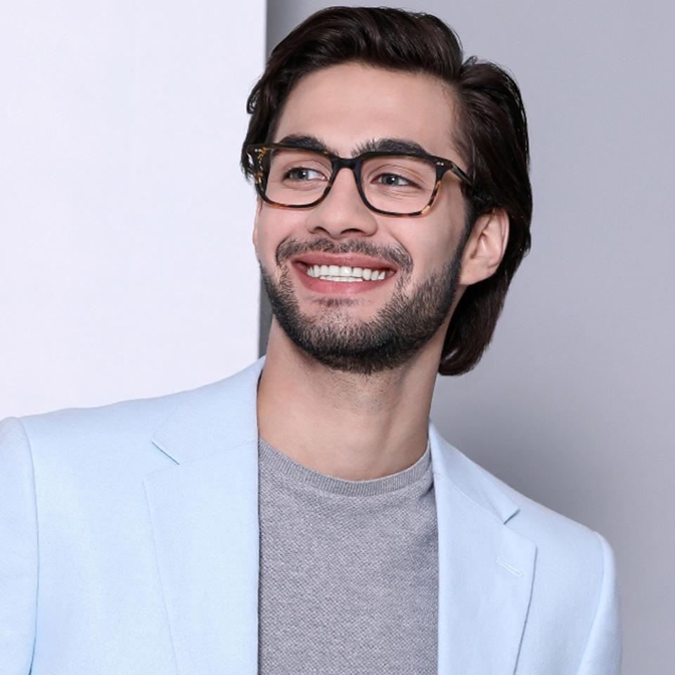 Dual Tone-Frame Square--EG