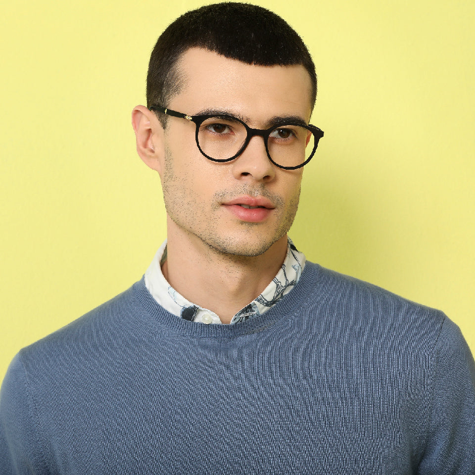 Eyeglasses-Frame Round--EG