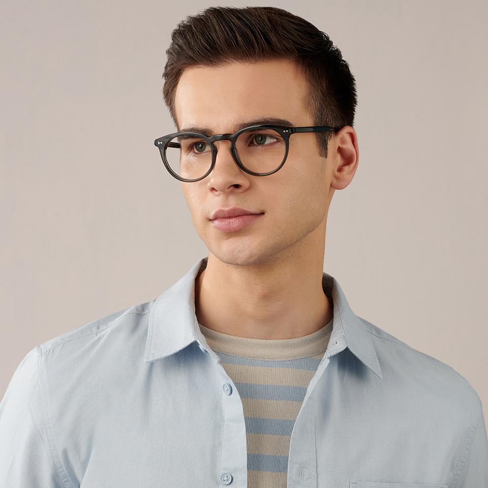 Dual Tone-Frame Round--EG