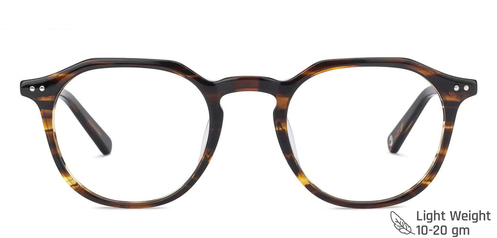 John Jacobs Eyeglasses-Frame Hexagonal--EG