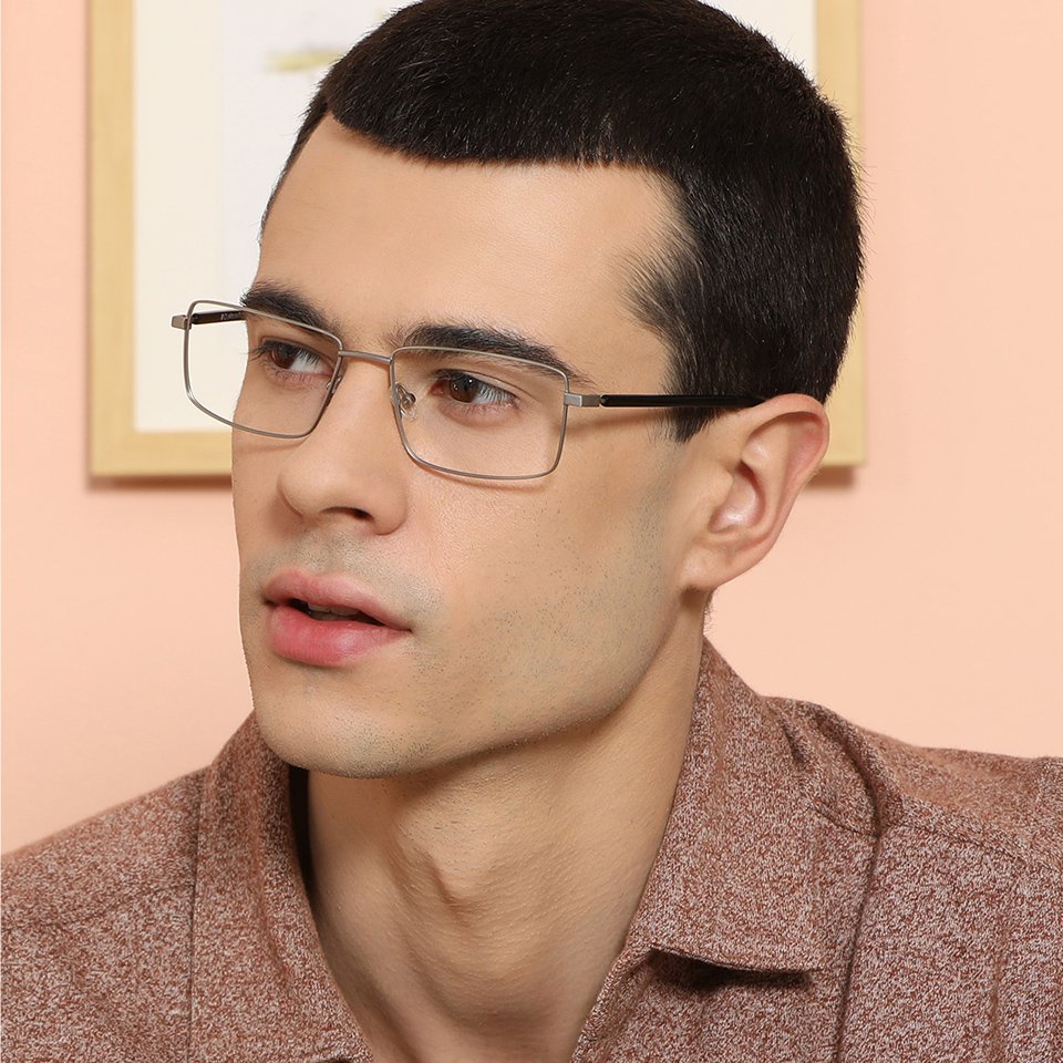 Dual Tone-Frame Rectangle--EG