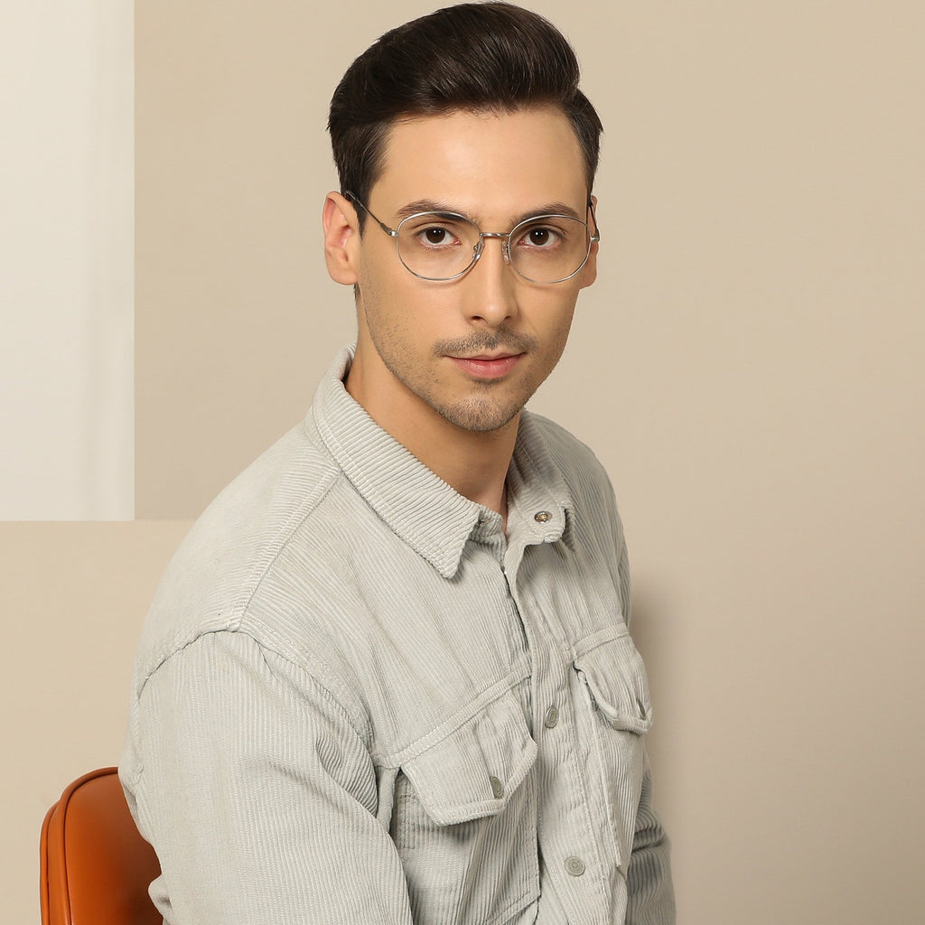 Dual Tone-Frame Round--EG