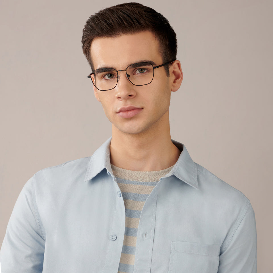 Dual Tone-Frame Square--EG