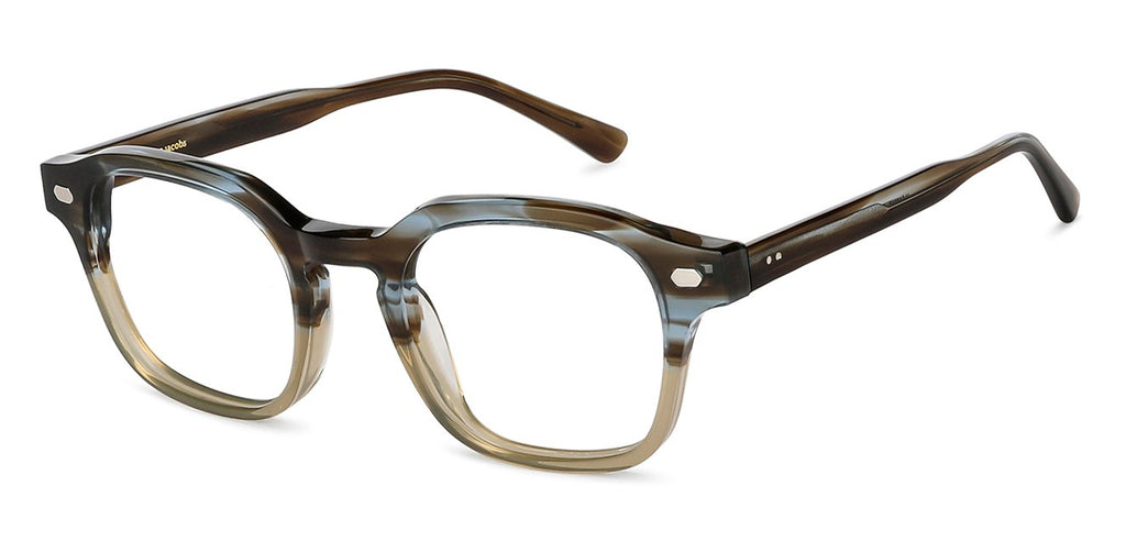 John Jacobs Eyeglasses-Frame Wayfarer--EG