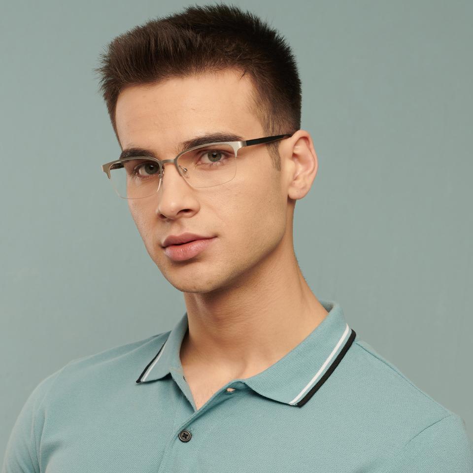 John Jacobs Eyeglasses-Frame Rectangle--EG