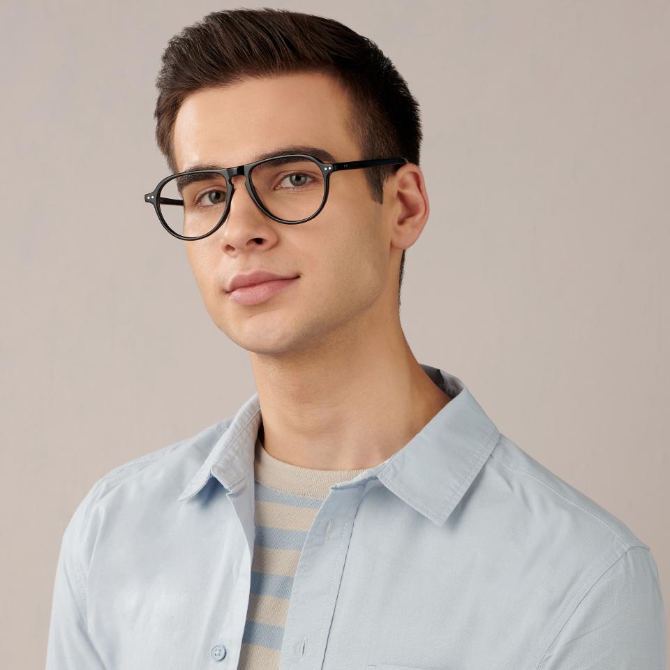 Dual Tone-Frame Aviator--EG