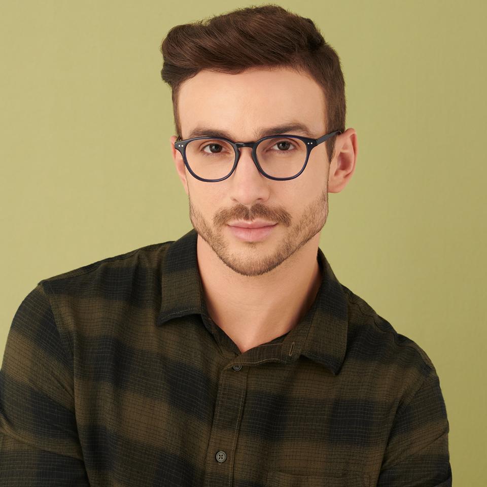 Dual Tone-Frame Round--EG