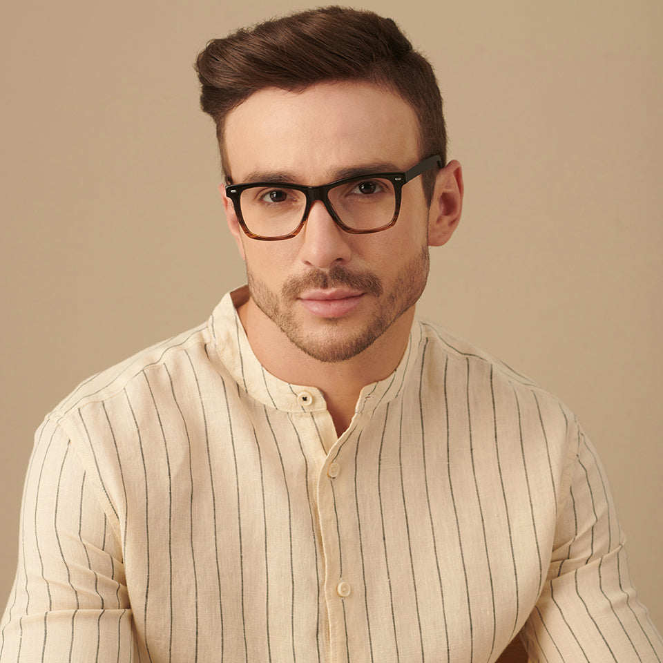 John Jacobs Eyeglasses-Frame Wayfarer--EG