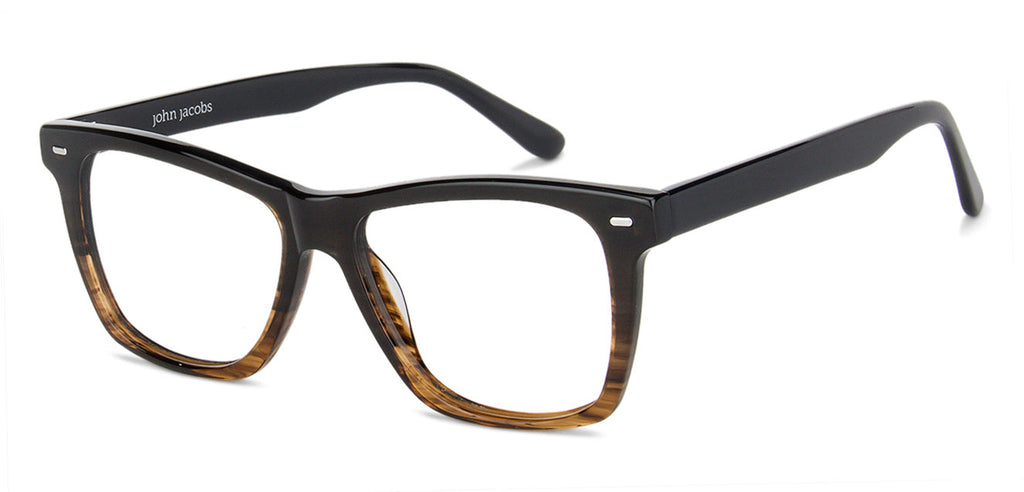 John Jacobs Eyeglasses-Frame Wayfarer--EG