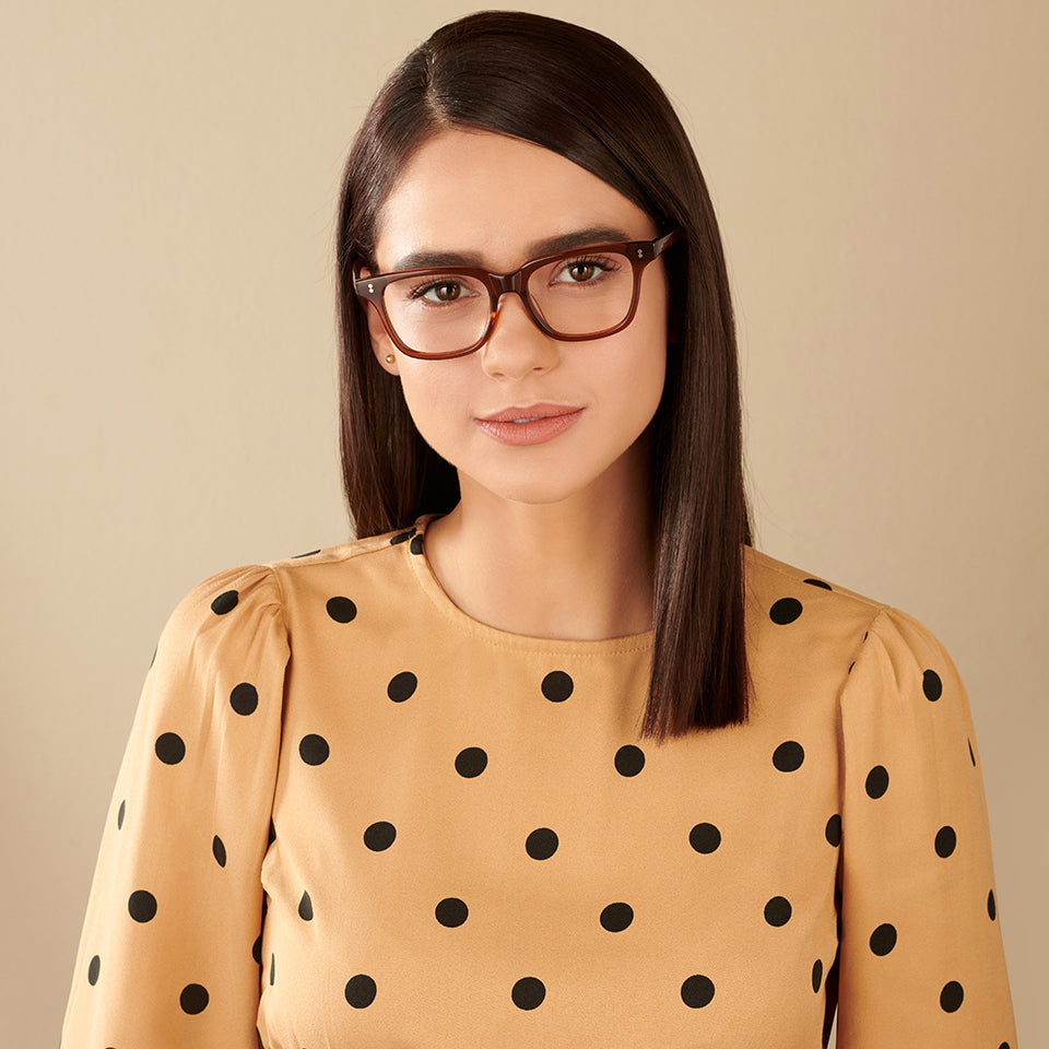 Dual Tone-Frame Wayfarer--EG