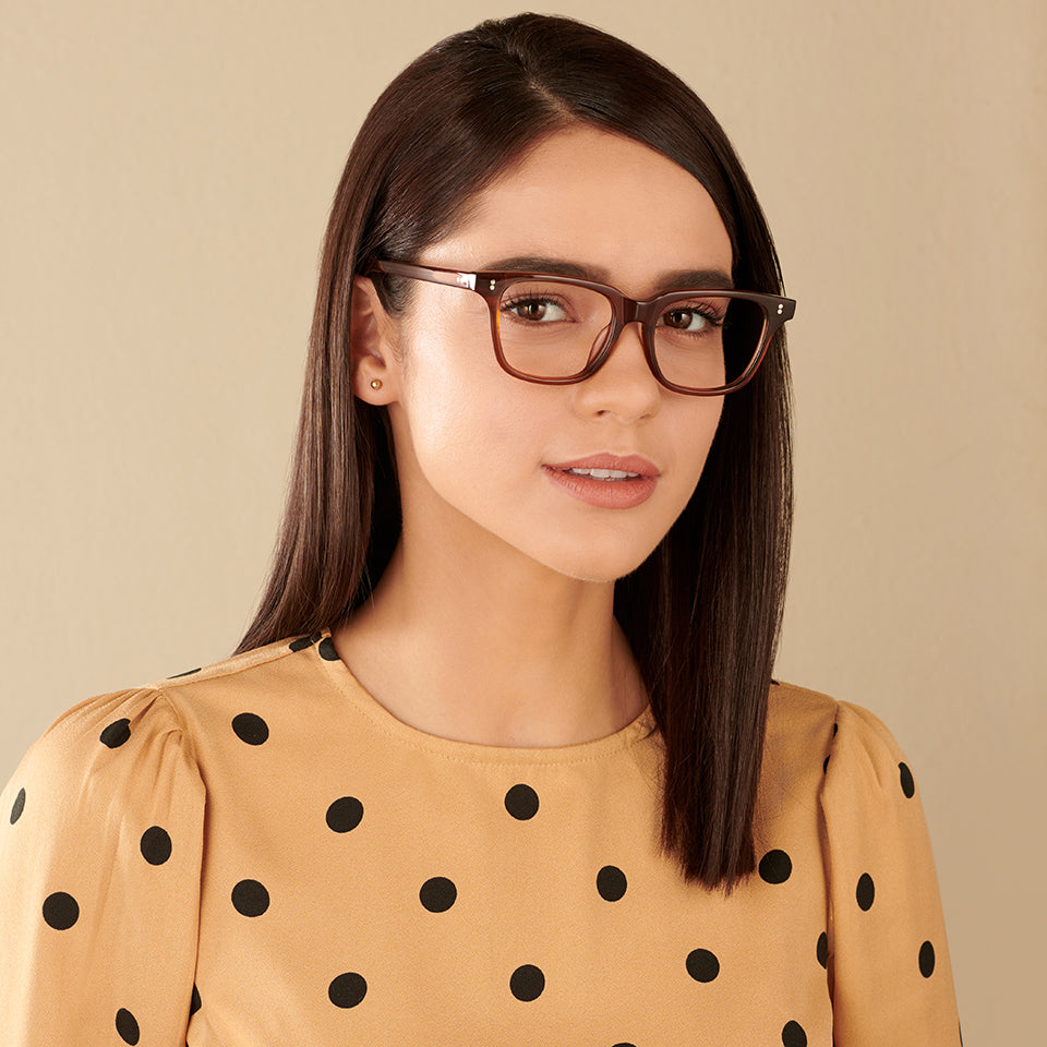 Dual Tone-Frame Wayfarer--EG