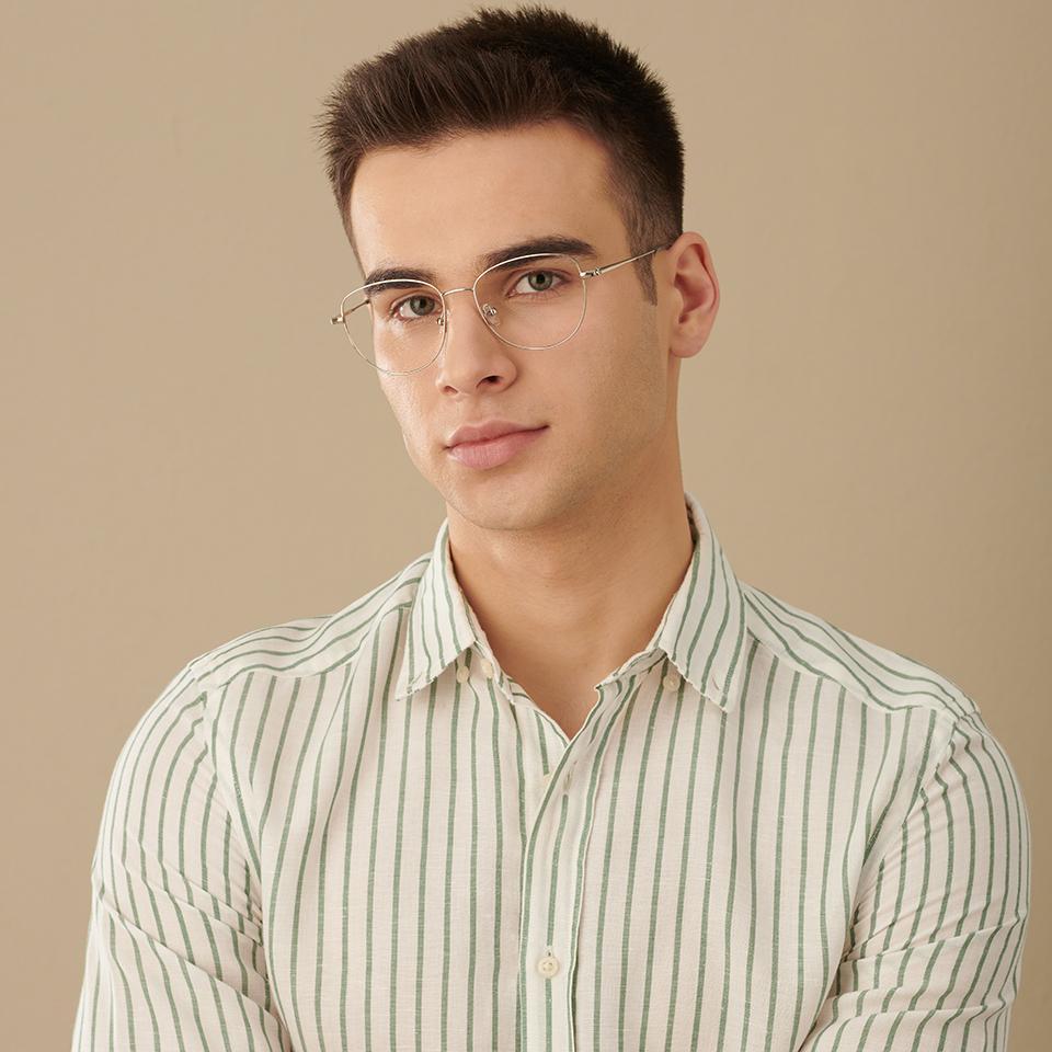 Dual Tone-Frame Round--EG