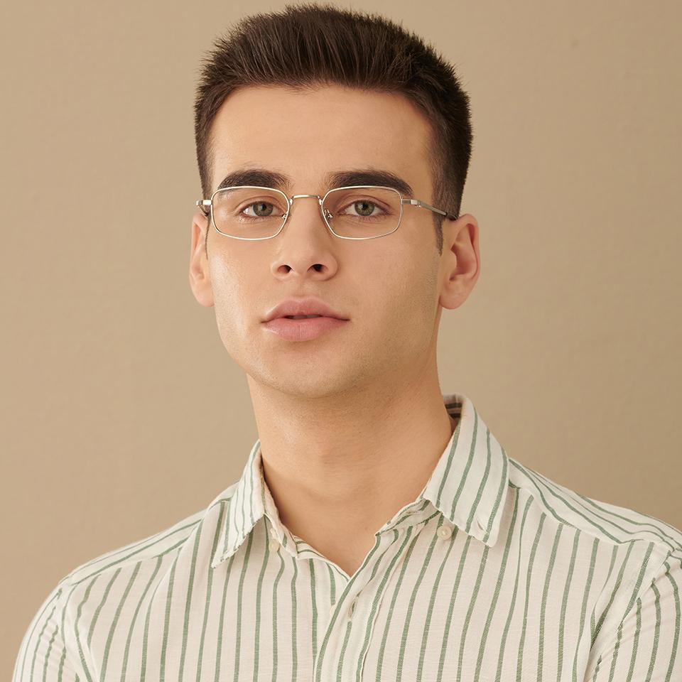 John Jacobs Eyeglasses-Frame Rectangle--EG