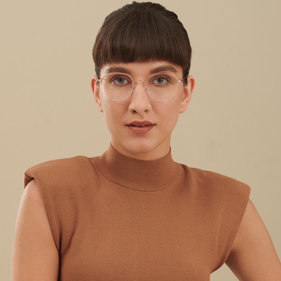 Eyeglasses-Frame Round--EG