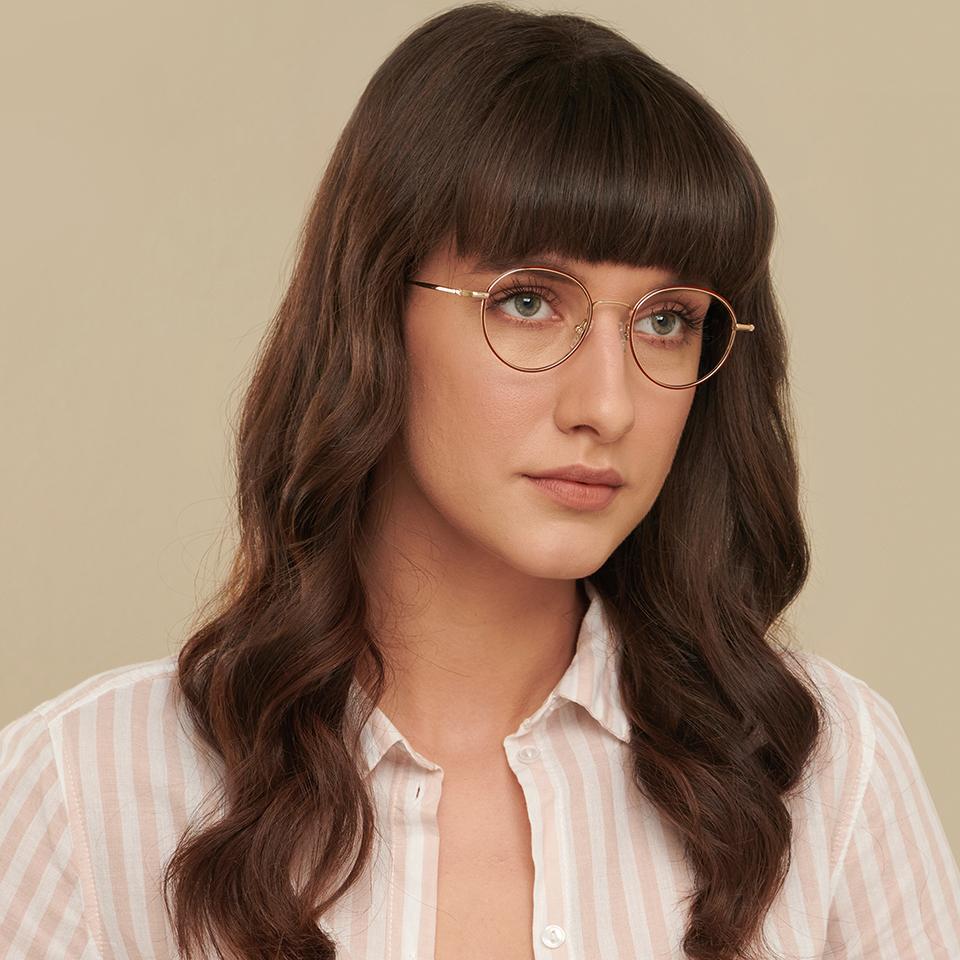 Dual Tone-Frame Round--EG