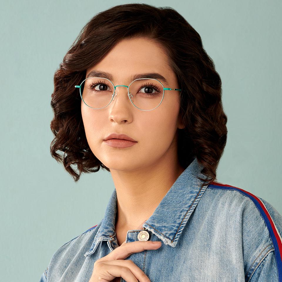 Dual Tone-Frame Round--EG