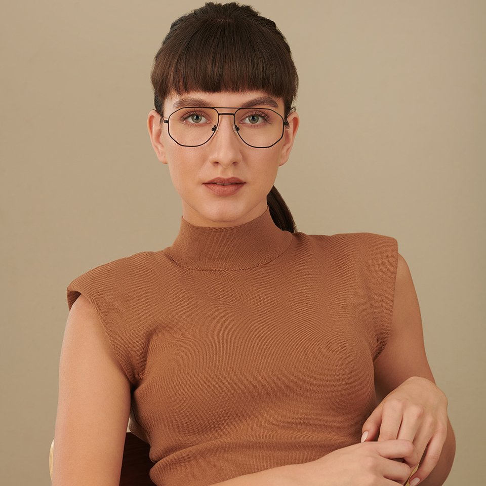 John Jacobs Eyeglasses-Frame Aviator--EG