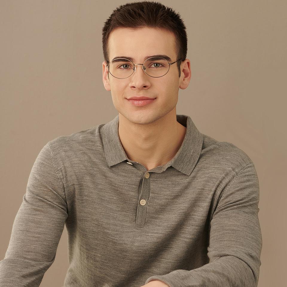 John Jacobs Eyeglasses-Frame Oval--EG