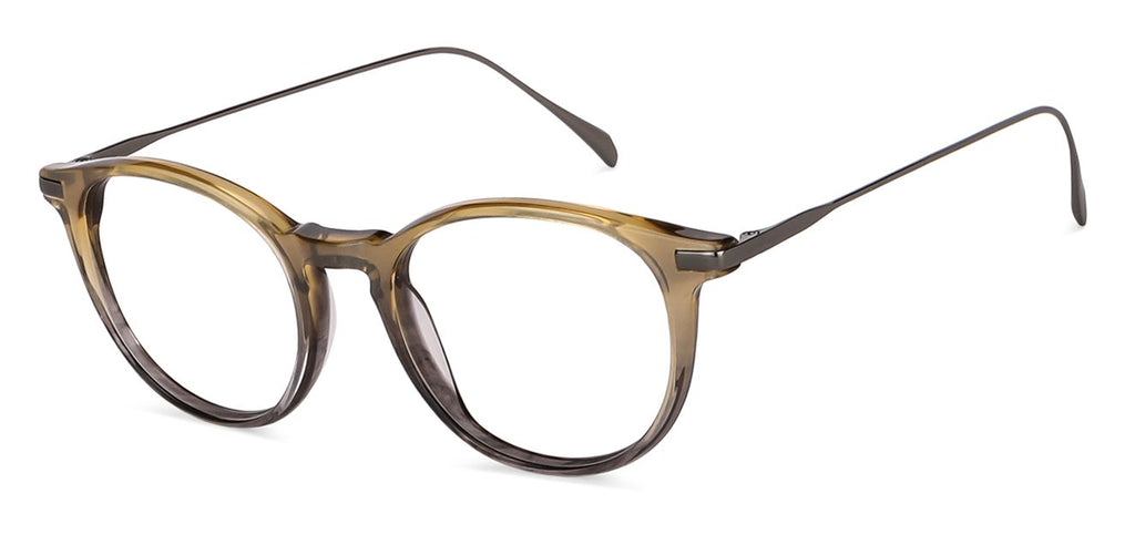 Dual Tone-Frame Round--EG