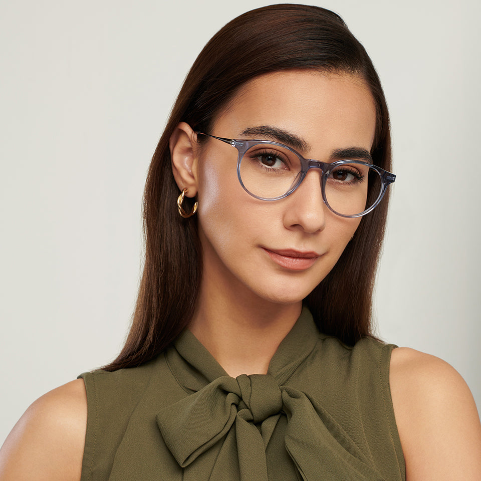 Dual Tone-Frame Round--EG