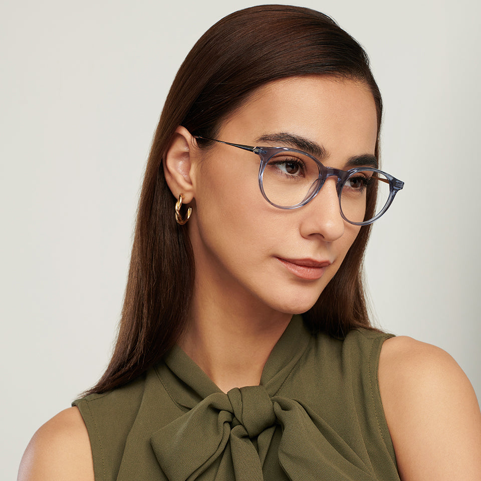 Dual Tone-Frame Round--EG