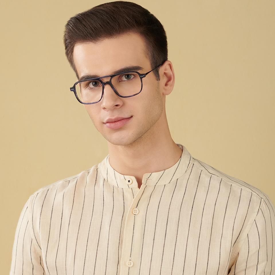 John Jacobs Eyeglasses-Frame Wayfarer--EG