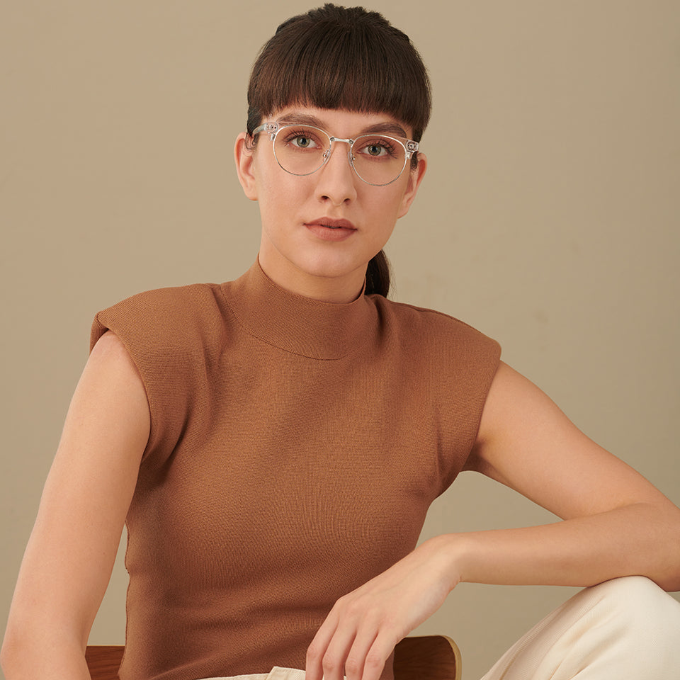 John Jacobs Eyeglasses-Frame Clubmaster--EG