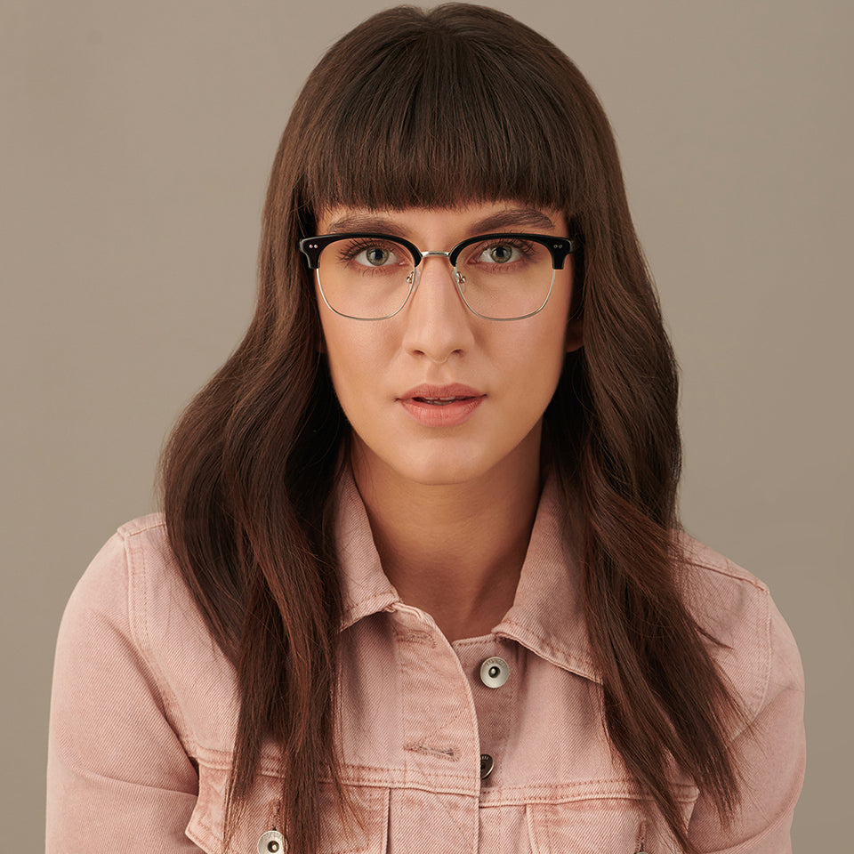 John Jacobs Eyeglasses-Frame Clubmaster--EG