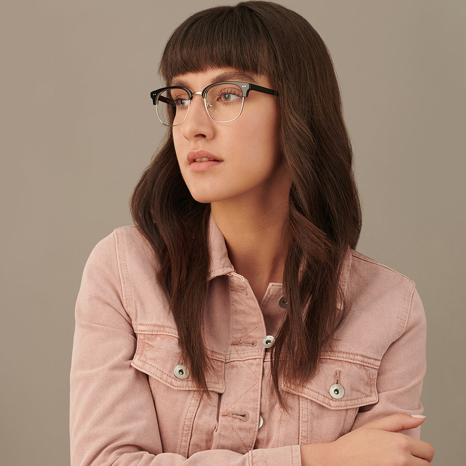 John Jacobs Eyeglasses-Frame Clubmaster--EG