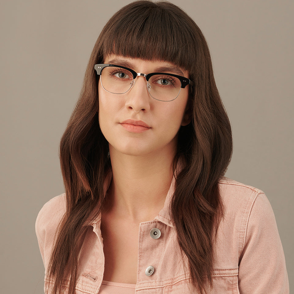 John Jacobs Eyeglasses-Frame Clubmaster--EG