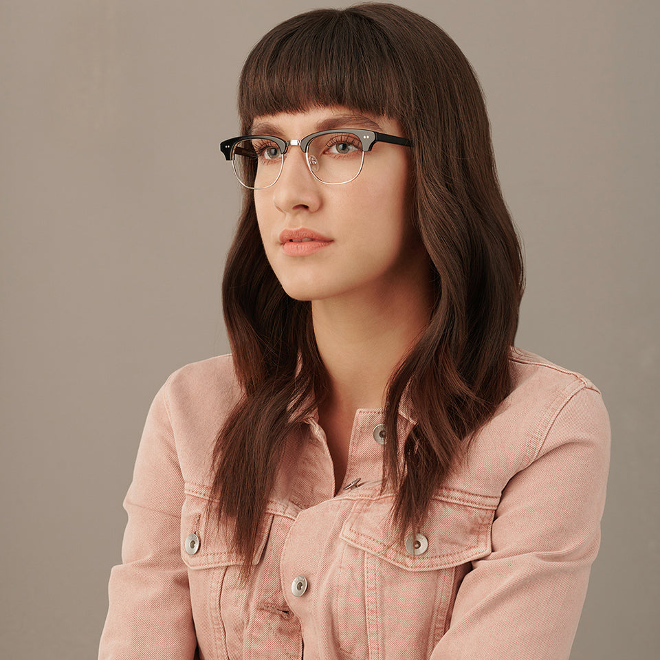 John Jacobs Eyeglasses-Frame Clubmaster--EG