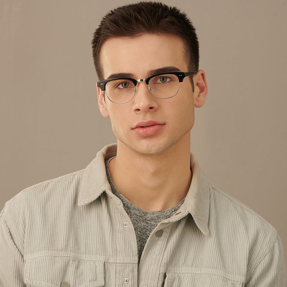 John Jacobs Eyeglasses-Frame Clubmaster--EG