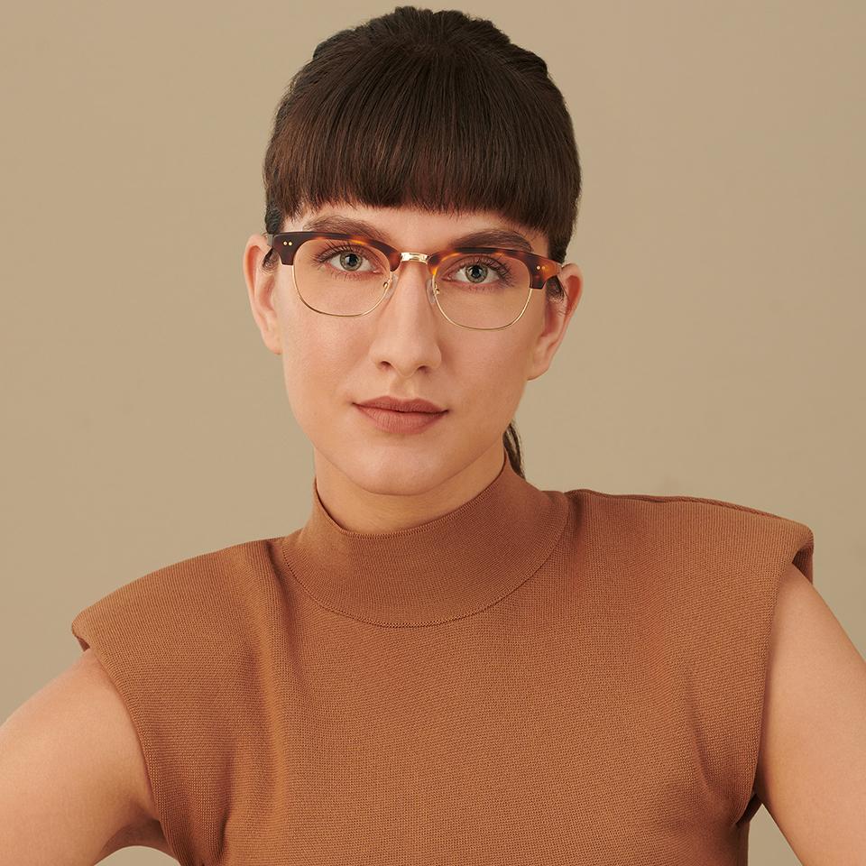 John Jacobs Eyeglasses-Frame Clubmaster--EG