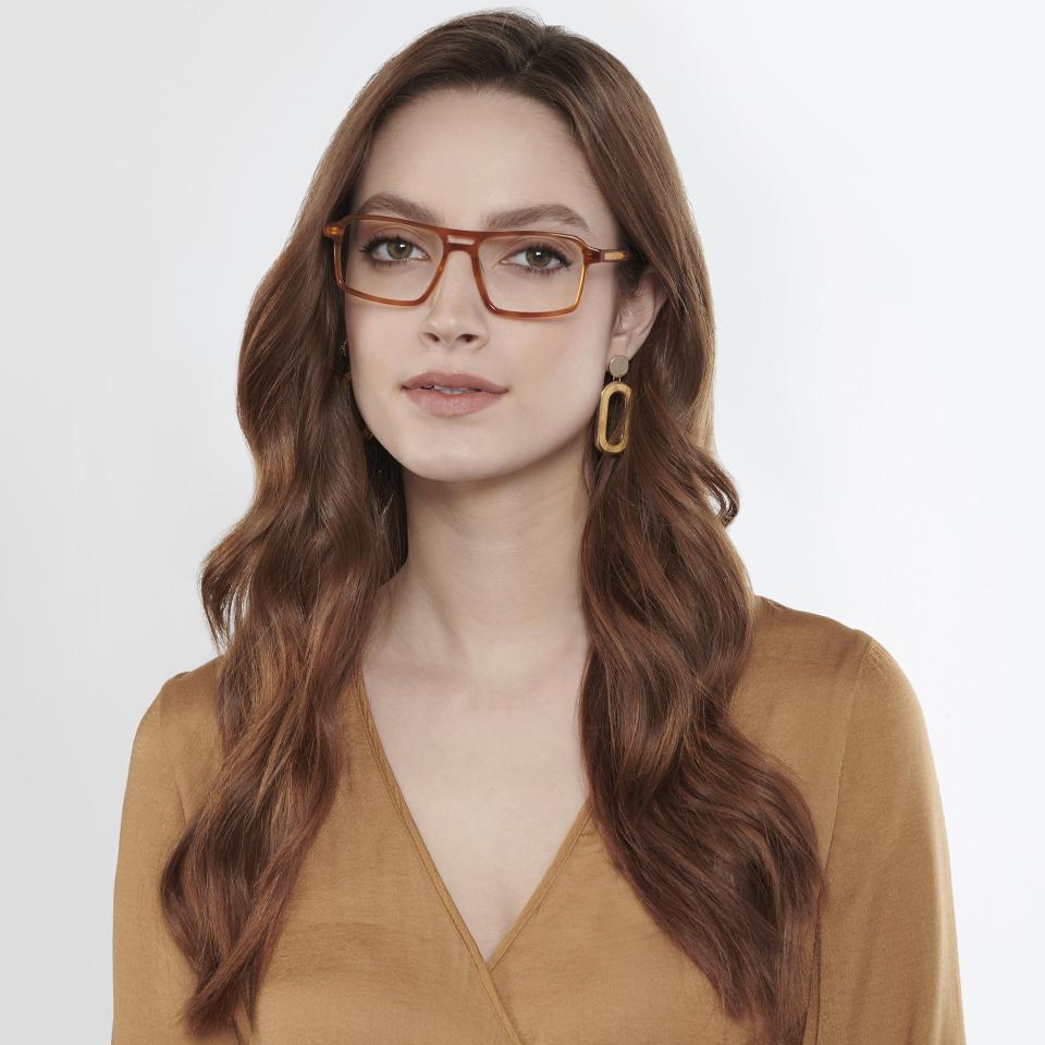 Women Eyeglasses-Frame Rectangle--EG