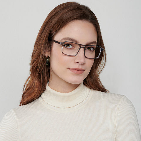 Eyeglasses-Frame Rectangle--EG